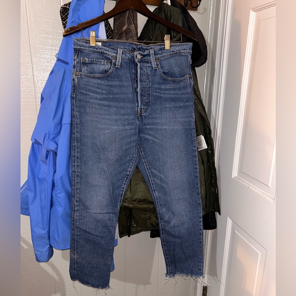 Levi's Cropped 501 S